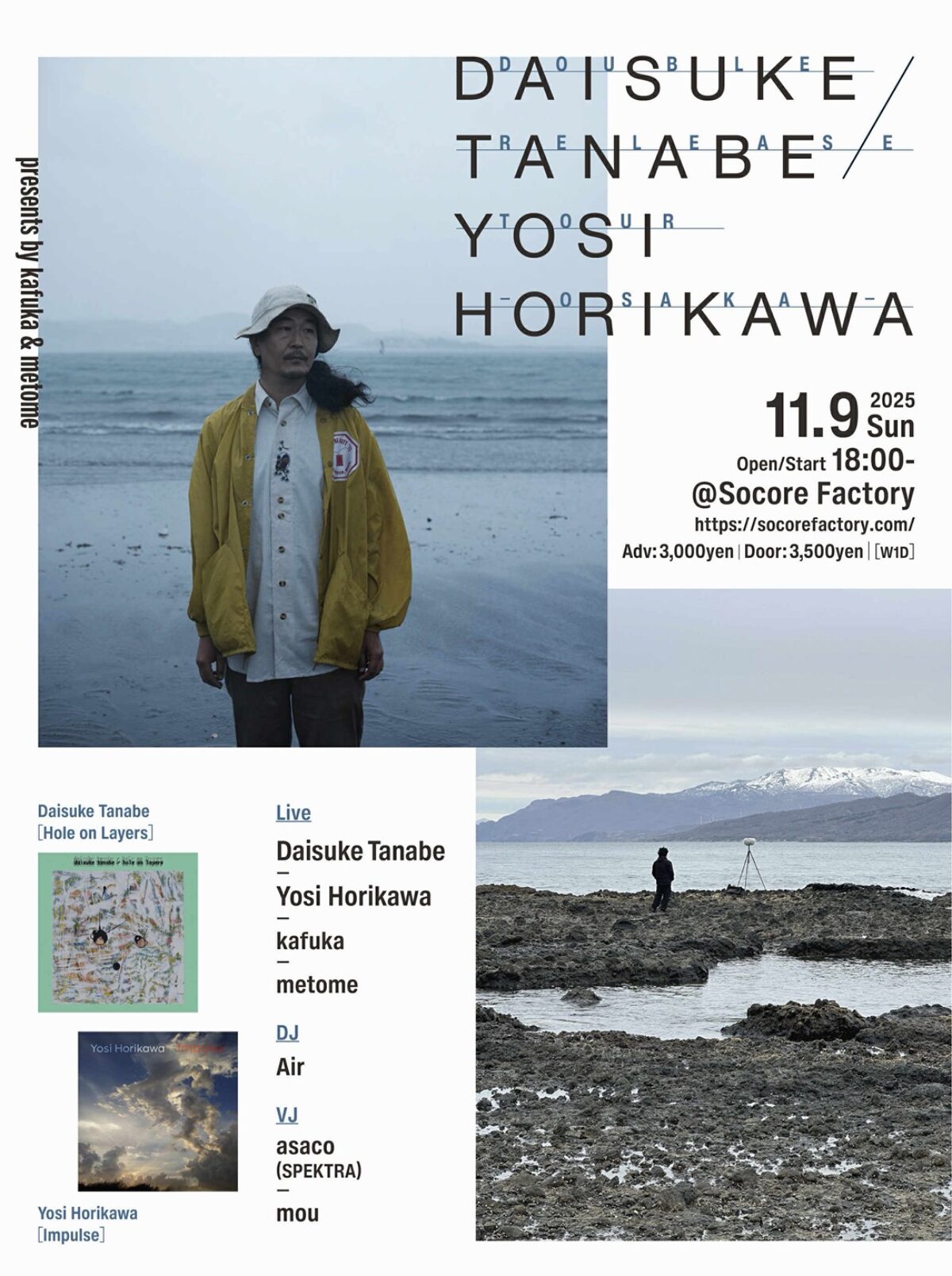 Daisuke Tanabe / Yosi Horikawa Double Release Tour -OSAKA